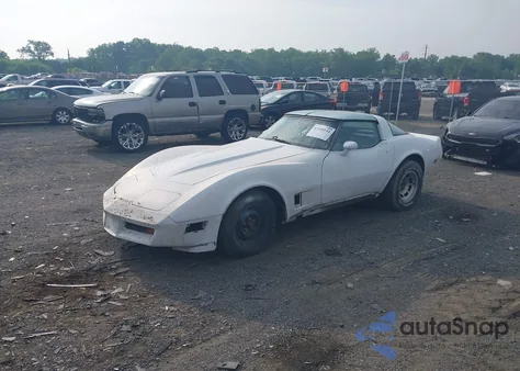 1982 Chevrolet Corvette from USA, damaged, VIN 1G1AY8780C5106178
